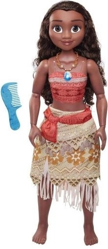 Disney Vaiana pop met borstel 80 cm - 1 stuk