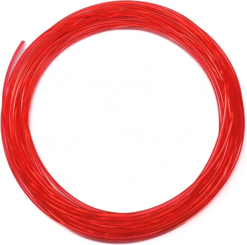 PLA-filament transparant rood 5 m