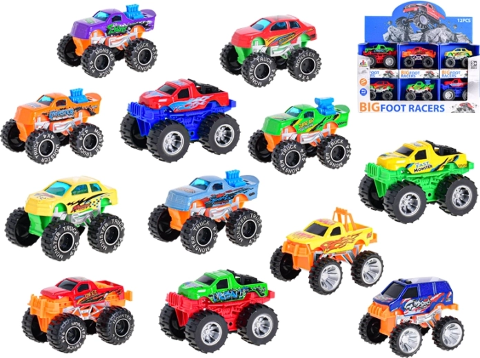 Metalen terreinwagen met vrijloop 7,5–8,5 cm