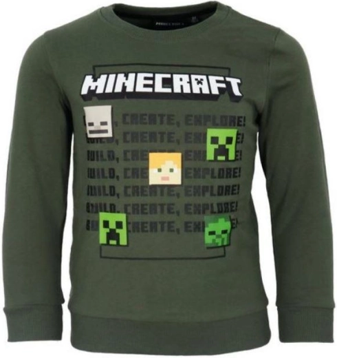 Minecraft-hoodie 2e kwaliteit – Maat: 152