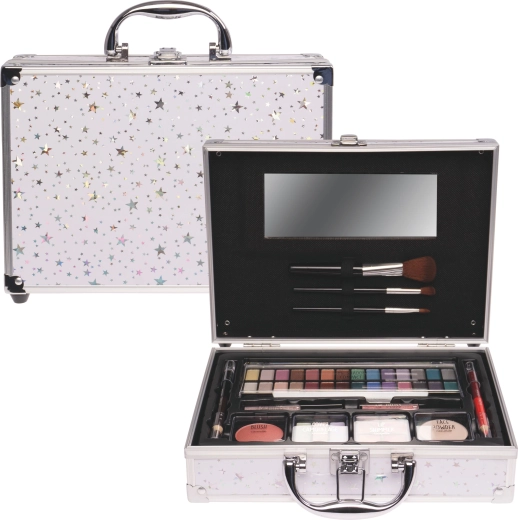 Middelgrote cosmeticakoffer wit