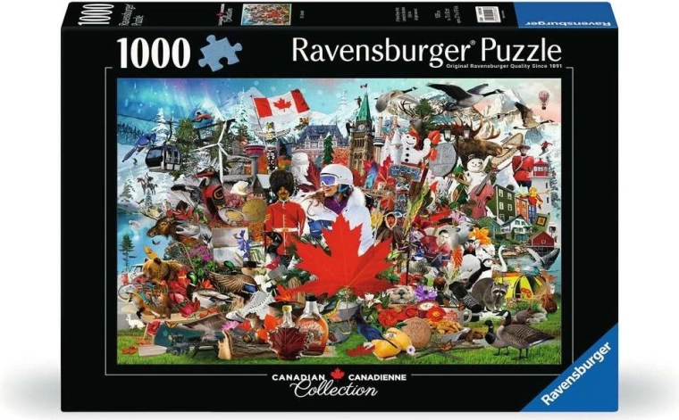 Ravensburger puzzel Canadian Collection: “Ó, Canada” 1000 stukjes