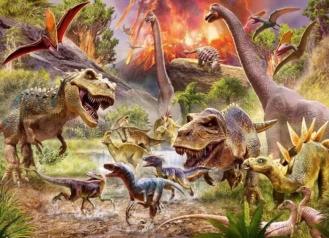 Ravensburger puzzel met dinosaurusmotief 60 stuks