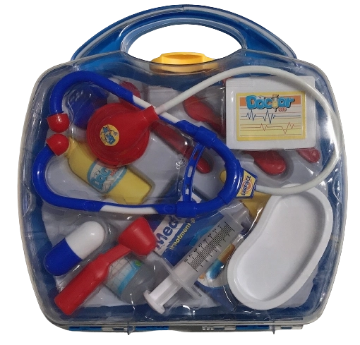 Kinderdokterskoffertje – set voor kleine dokters
