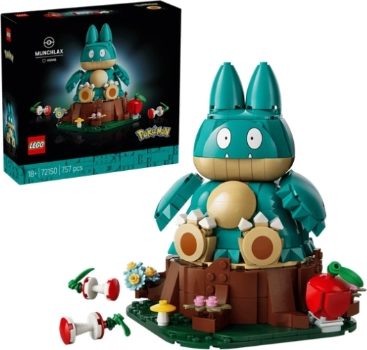 LEGO Pokémon Munchlax – verzamelbaar bouwmodel