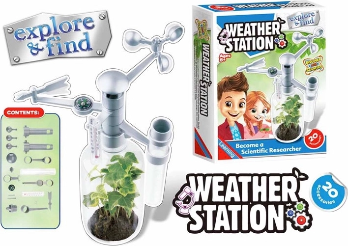 experiments meteorologisch station voor kinderen