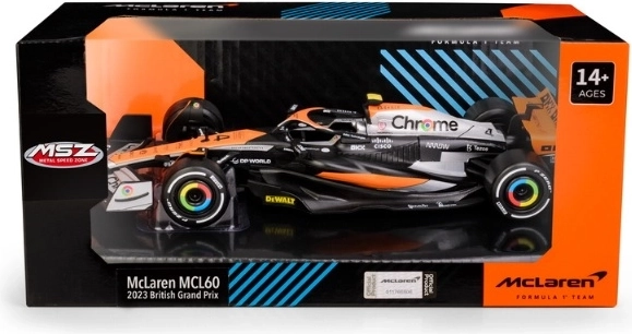 Verzamelmodel McLaren MCL60 British GP op schaal 1:24