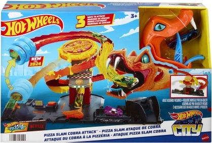 Hot Wheels City Pizza – koberaanval speelset