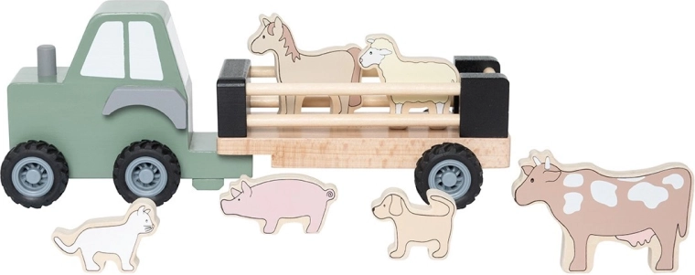 Jabadabado boerderijtractor met dieren