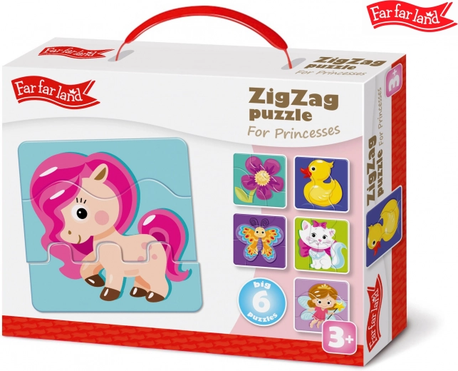 Puzzle ZigZag voor Prinsessen Far Far Land