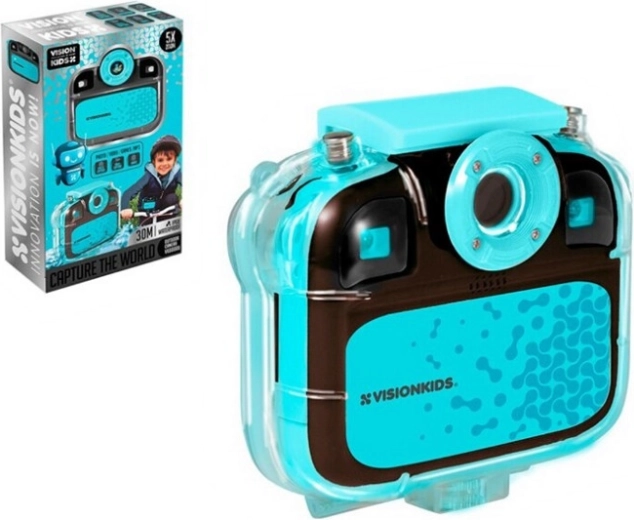 Waterdichte sportcamera voor kinderen Vision Kids met USB-opladen