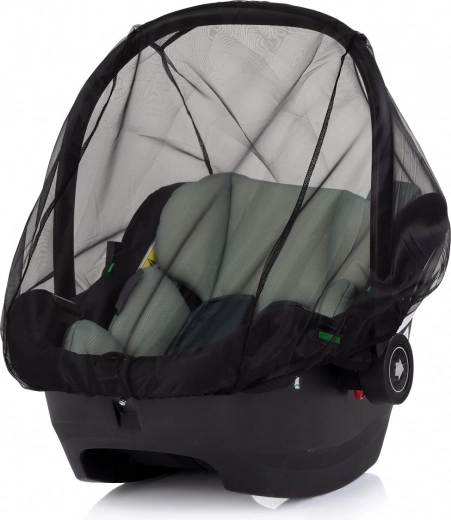 Universele muggennet voor autostoel CHIPO LINO, zwart