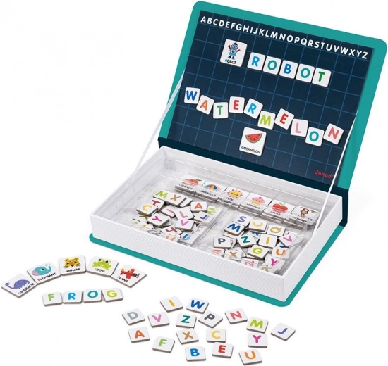 Janod Magnetibook Engelse alfabet – magnetisch educatief boek