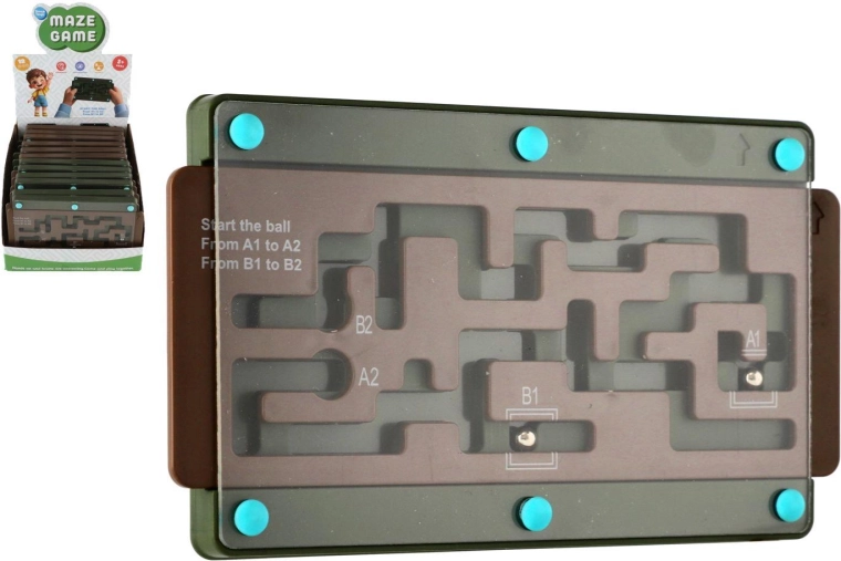 Plastic doolhof – labyrintpuzzel 18 cm