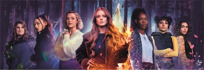 CLEMENTONI Panoramische puzzel Winx Saga: Fate 1000 stukjes