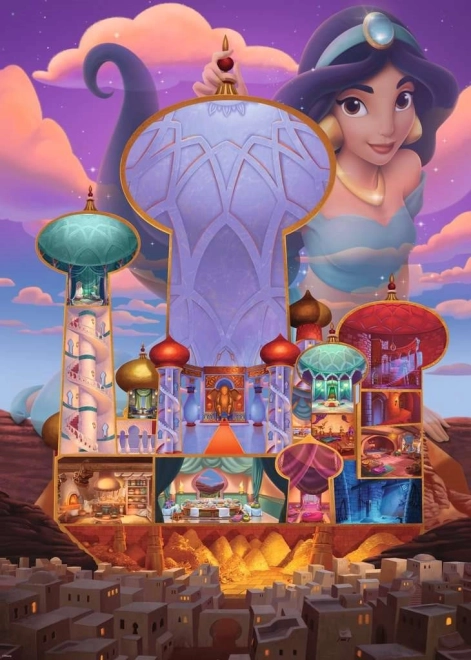Puzzel 1000 stukjes Disney met Jasmine