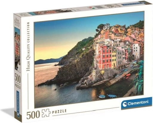 Clementoni puzzel 500 stukjes – Riomaggiore Coast (High Quality)