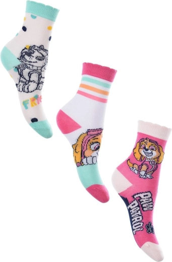 Set van 3 paar sokken Paw Patrol