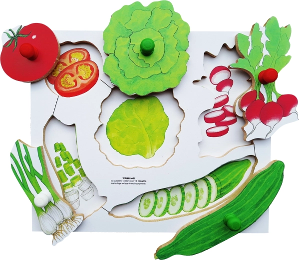 Just Jigsaws Houten Puzzel Schillen en Snijden van Gewassen