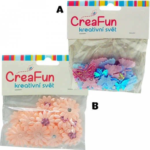 Creatieve bouwset Bloem en Vlinder, 30 stukjes (24 mm)