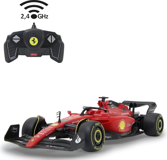 RC-model Ferrari F1-75 op schaal 1:18, rood