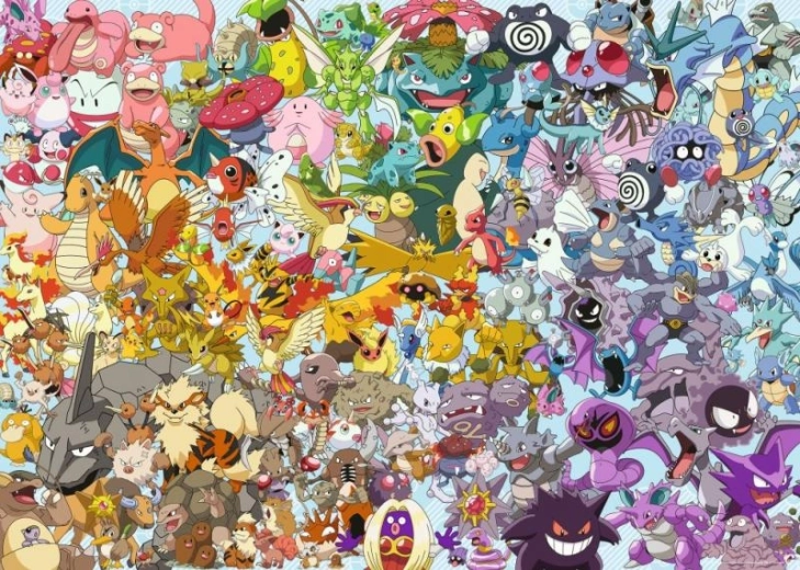 Puzzel 1000 stukjes POKEMON challenge – RAVENSBURGER