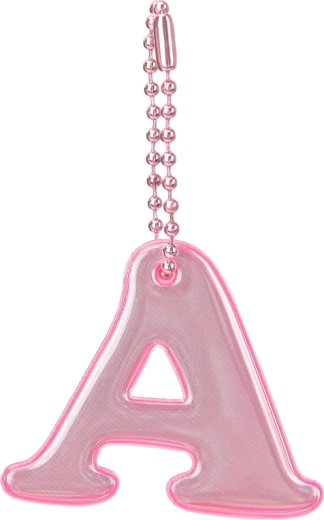 Baagl reflecterende hanger letter A