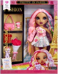 Rainbow High modepop Pretty in Paris Kia - 1 stuk