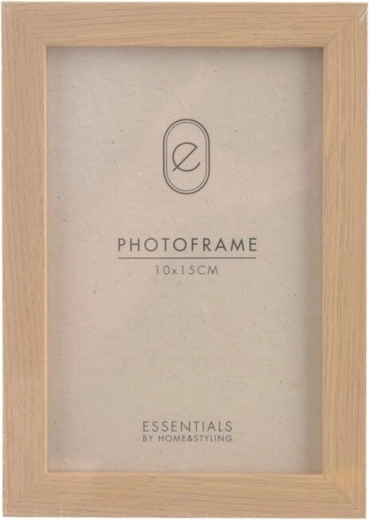 Houten fotolijst bruin 10 × 15 cm