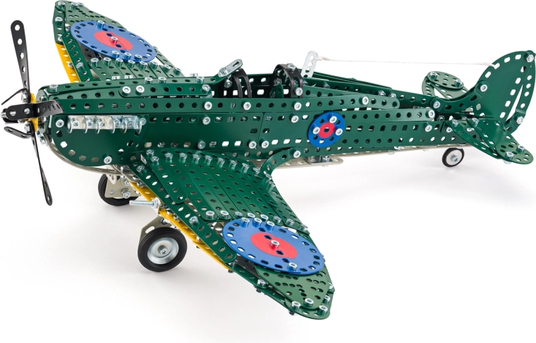 Bouwset Merkur vliegtuig Spitfire Mk IX