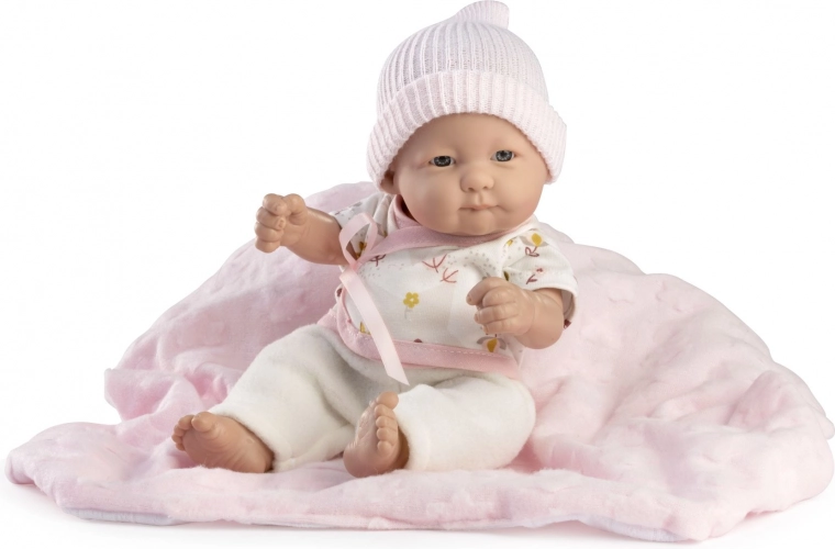 Realistische babypop met volledig vinyl lichaam 25 cm GUCA