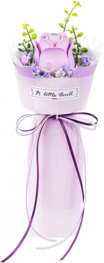 3D Puzzel Paarse Roos