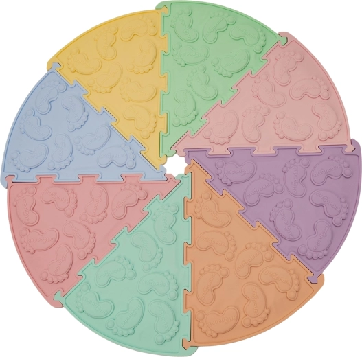 Ortopedek sensorische matten pastel 16 stuks