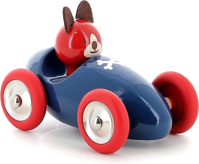 Vilac houten raceautootje hond Lucien