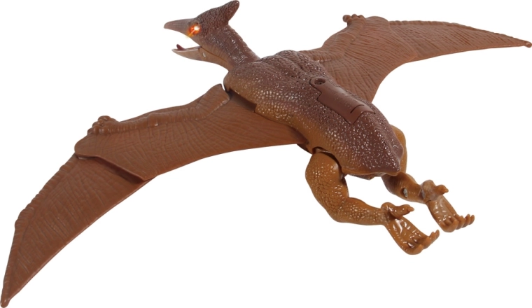 Dinosaurus pterosaurus 27 cm met licht en geluid