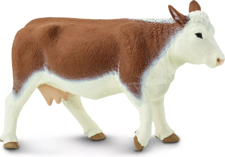 Beeldje van een Hereford-koe Safari Ltd. - 1 stuk