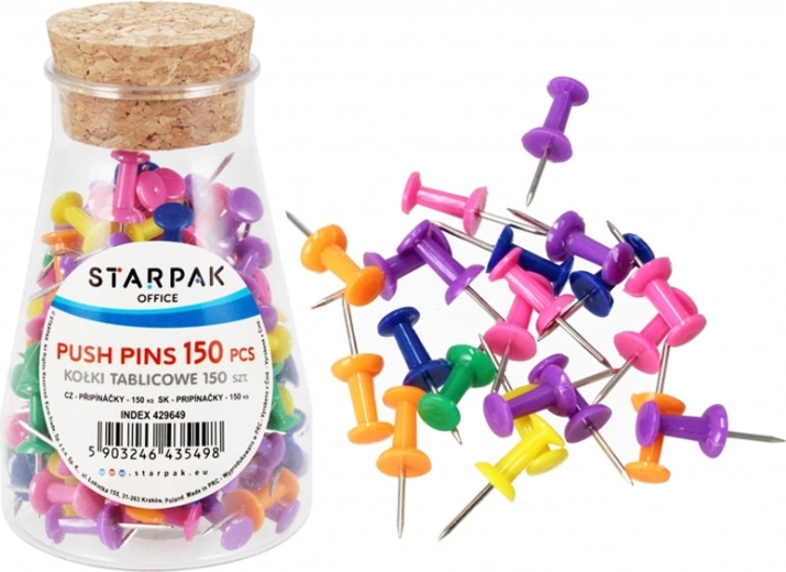 Gekleurde punaise - 1 verpakking