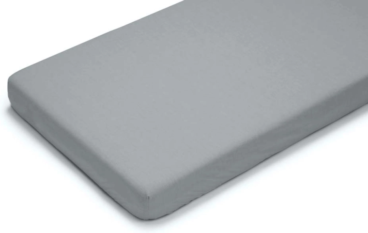 Petite&Mars elastisch jersey-hoeslaken Soft Dream 120 × 60 cm grijs