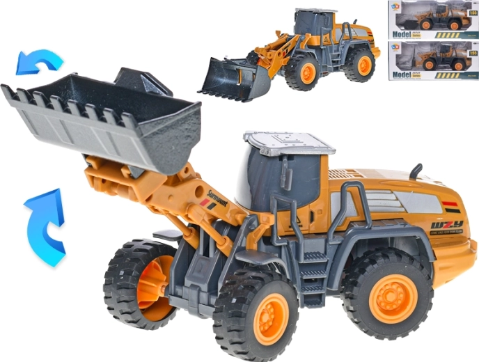 Constructievoertuig met vliegwiel 20 cm