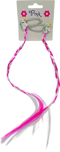 Haarspeldjes met vlechtjes, 2 stuks