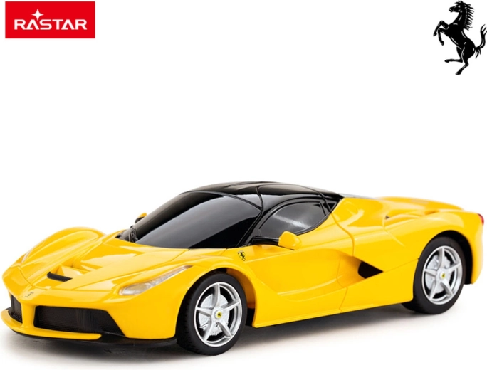 Rastar RC-auto Ferrari LaFerrari 1:24 geel - 1 stuk