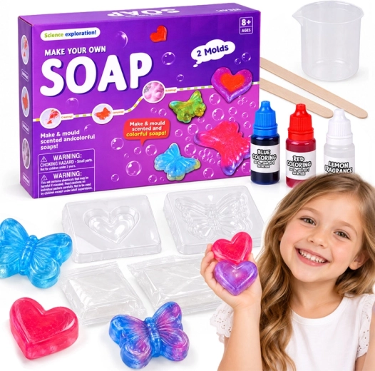 DIY-knutselset voor het maken van geurende zeep