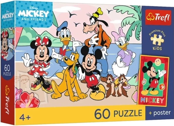 Kinderpuzzel PremPlus Kids Wesoła misja 60 stukjes - 1 stuk