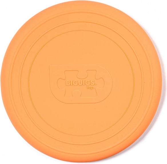 Siliconen frisbee abrikoos BIGJIGS TOYS