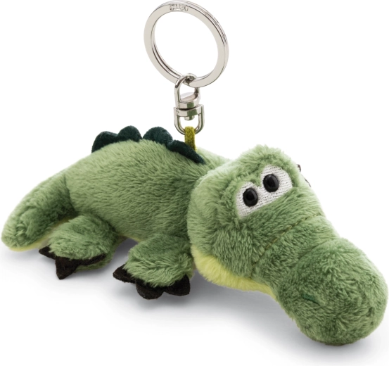 Nici pluche sleutelhanger krokodil 10 cm