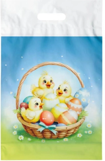 Paas plastic tas L 30 × 46 cm