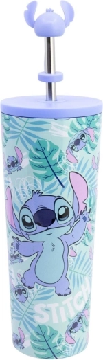 Stor thermobeker met rietje Stitch 770 ml - 1 stuk