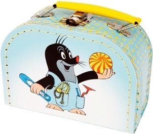 Kinderkoffertje Molletje en broekjes 16 cm