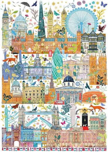 Puzzel Londen Panorama 1000 Stukken