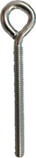 Gesloten draadoog M4 4 × 40 mm, verzinkt (200 stuks)